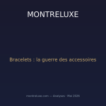 Bracelet NATO, caoutchouc ou cuir : la guerre des accessoires qui redessine l'identité de la montre