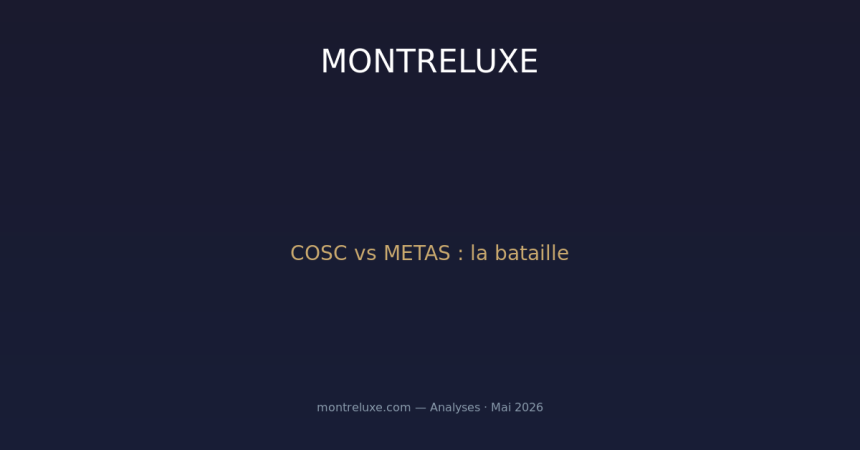 COSC vs METAS : la guerre des certifications qui transforme l'horlogerie suisse