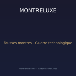 Fausses montres, vrais enjeux : comment les technologies anti-contrefaçon transforment l'horlogerie en 2026