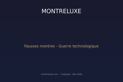Fausses montres, vrais enjeux : comment les technologies anti-contrefaçon transforment l'horlogerie en 2026