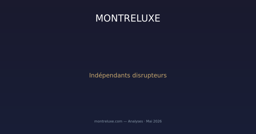 Indépendants disrupteurs : MB&F, Ressence, Urwerk et la nouvelle avant-garde