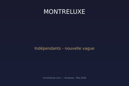La nouvelle vague des indépendants : pourquoi 2026 marque un tournant pour l'horlogerie créative