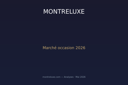 Le marché des montres d'occasion en 2026 : plateformes, certifications, tendances