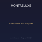 Micro-rotors et montres ultra-plates : la nouvelle course à la finesse
