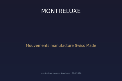 La course aux mouvements manufacture : de la maitrise verticale au nouveau Swiss Made Reloaded