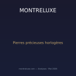 Pierres précieuses et haute joaillerie horlogère : le nouvel âge d'or