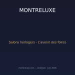 L'avenir des salons horlogers : Watches & Wonders, Geneva Watch Days et le nouveau modèle 2026
