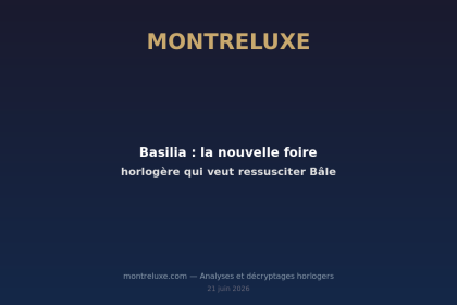 Featured image for Basilia : la nouvelle foire horlogère qui veut ressusciter Bâle — MontreLuxe