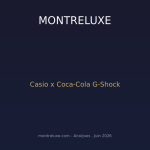 Casio x Coca-Cola : la G-Shock au cola qui reinvente le marketing du crossover horloger