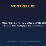 Featured image for H. Moser Sun Berry : la montre de l'été 2026 et le casse-tête stratégique des indépendants — MontreLuxe