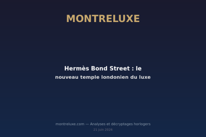 Featured image for Hermès Bond Street : le nouveau temple londonien du luxe — MontreLuxe