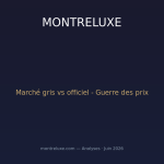 Marché gris vs officiel : la guerre souterraine des prix en 2026