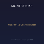 MB&F HM12 Guardian : quand le robot de 38 cm devient une sculpture horlogere a tourbillon volant