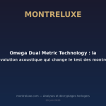 Featured image for Omega Dual Metric Technology : la révolution acoustique qui change le test des montres — MontreLuxe