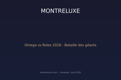 Omega vs Rolex en 2026 : la bataille des géants s'intensifie sur le segment des sports-luxe