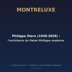 Featured image for Philippe Stern (1938-2026) : l'architecte du Patek Philippe moderne — MontreLuxe