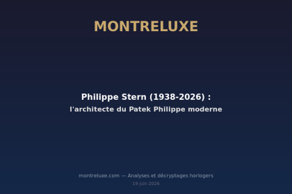 Featured image for Philippe Stern (1938-2026) : l'architecte du Patek Philippe moderne — MontreLuxe