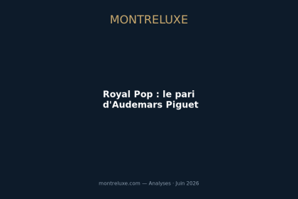 Royal Pop Audemars Piguet