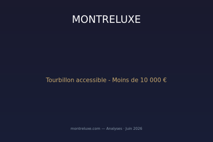 Tourbillon accessible : quand la complication suprême devient enfin abordable